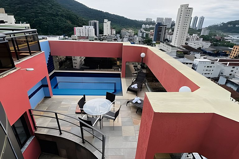 Duplex Vista Mar • Piscina • Churrasqueira