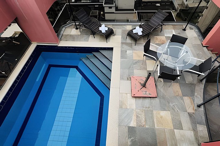 Duplex Vista Mar • Piscina • Churrasqueira