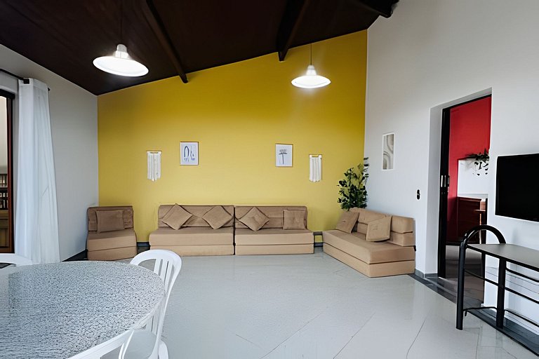 Duplex Vista Mar • Piscina • Churrasqueira