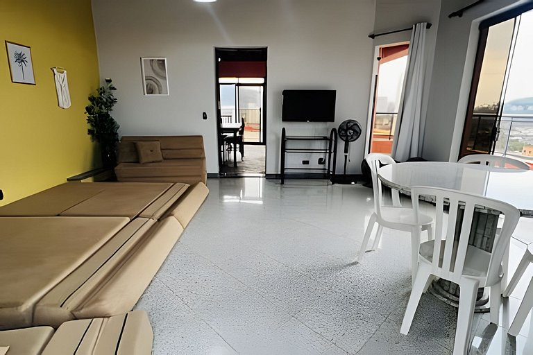 Duplex Vista Mar • Piscina • Churrasqueira