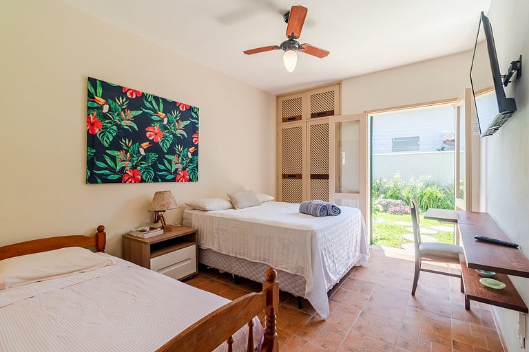 200m Praia | Roupa de Cama, Toalhas | 4 Vagas