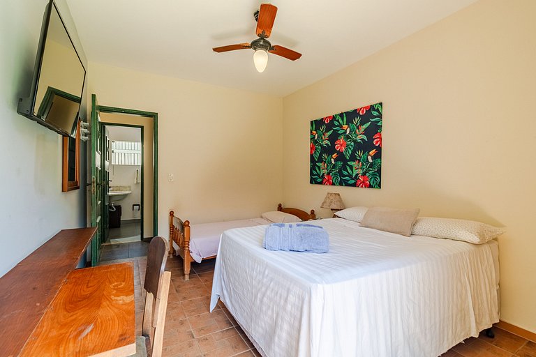 200m Praia | Roupa de Cama, Toalhas | 4 Vagas