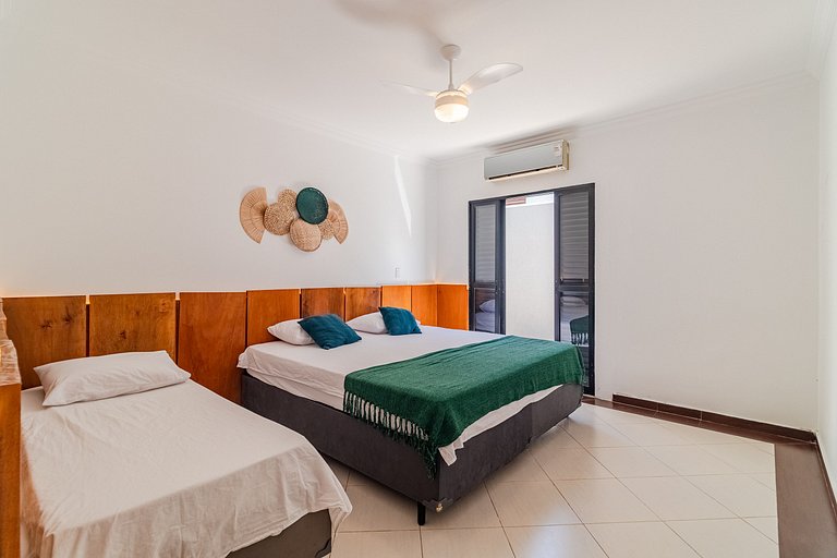 140m Praia | Roupa de Cama, Toalhas | 4 Vagas