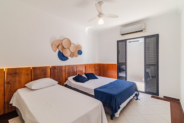 140m Praia | Roupa de Cama, Toalhas | 4 Vagas