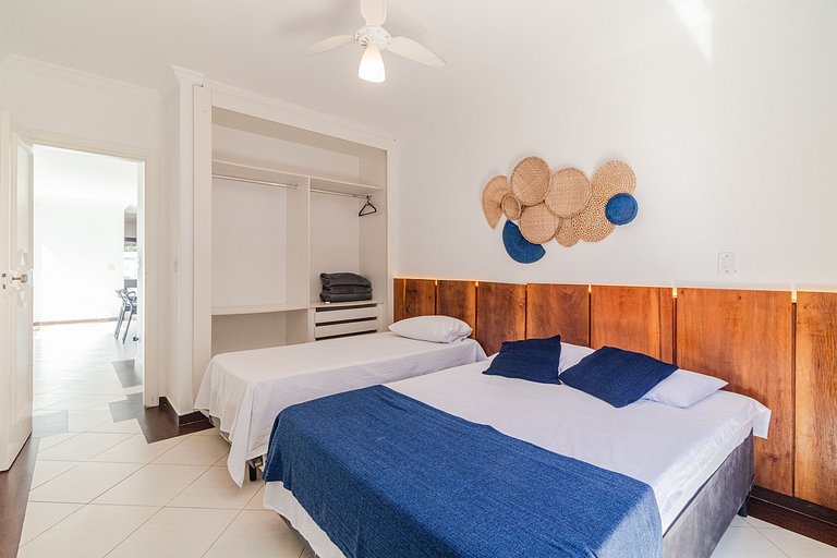 140m Praia | Roupa de Cama, Toalhas | 4 Vagas