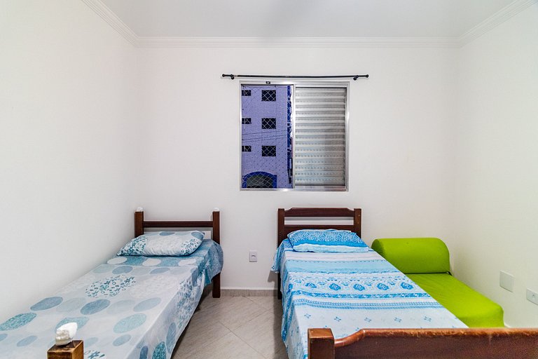 Tudo Perto | Praia a 300m | Enseada