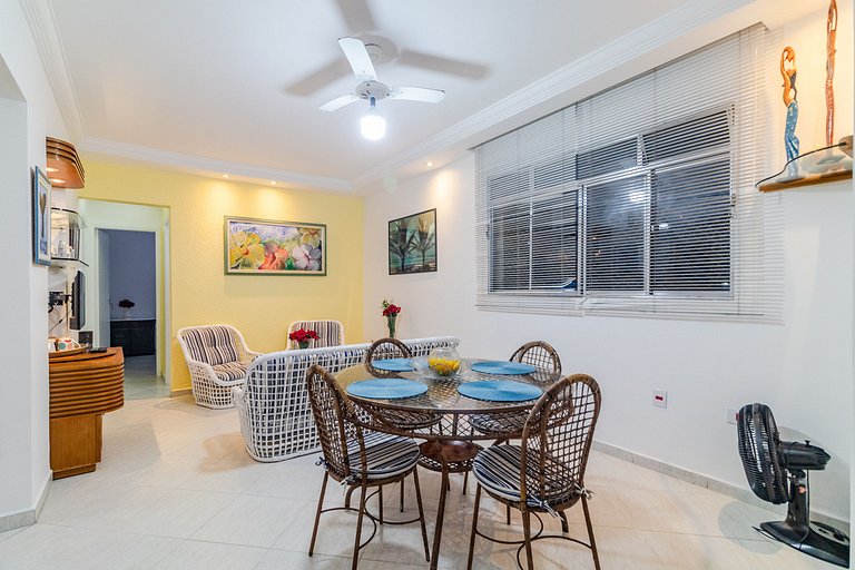 Tudo Perto | Praia a 300m | Enseada