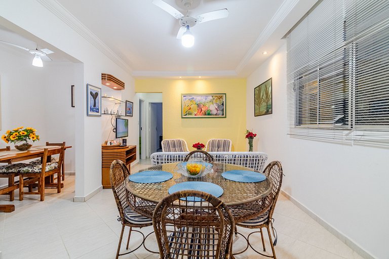 Tudo Perto | Praia a 300m | Enseada