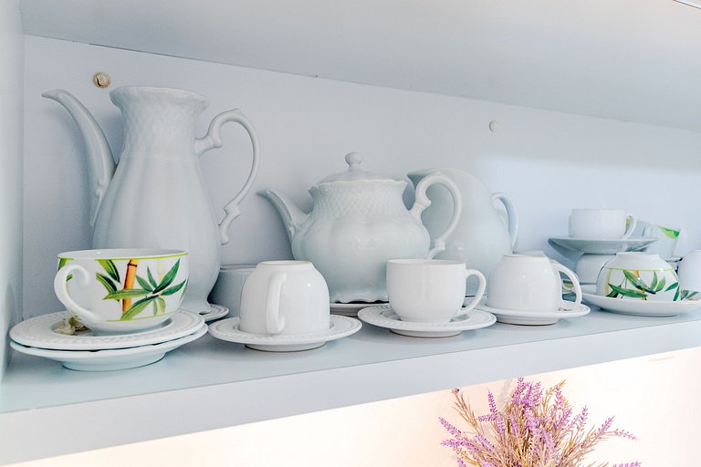 Tudo Perto | Praia a 300m | Enseada