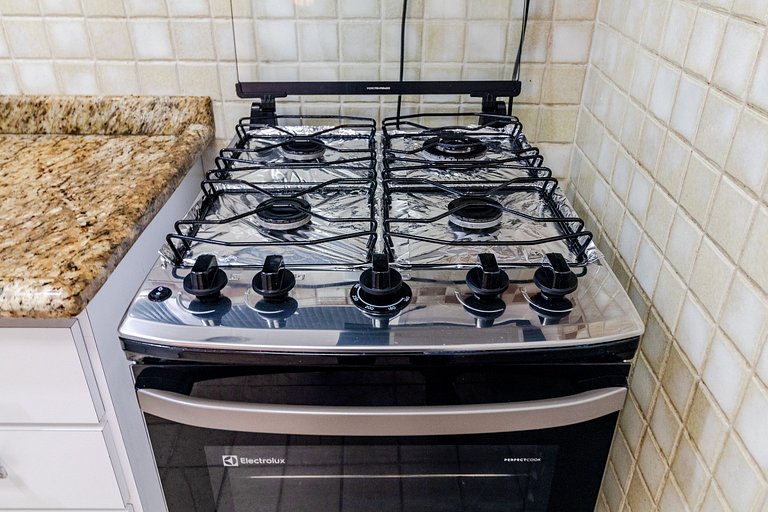 Tudo Perto | Praia a 300m | Enseada