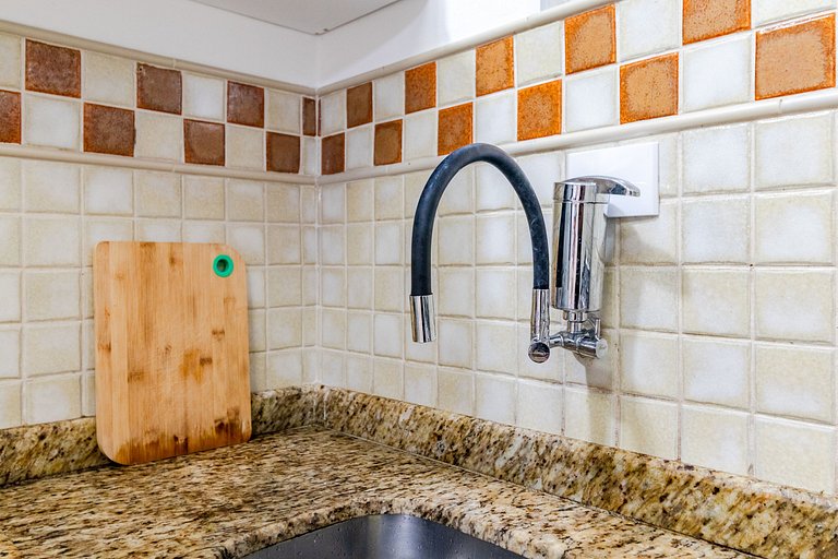 Tudo Perto | Praia a 300m | Enseada