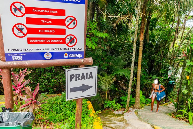 10 passos da Praia • Durma ao som do Mar