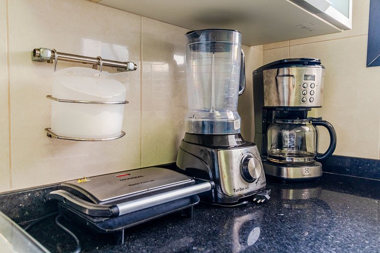 Vista Mar - 3min da Praia - Ar Condicionado