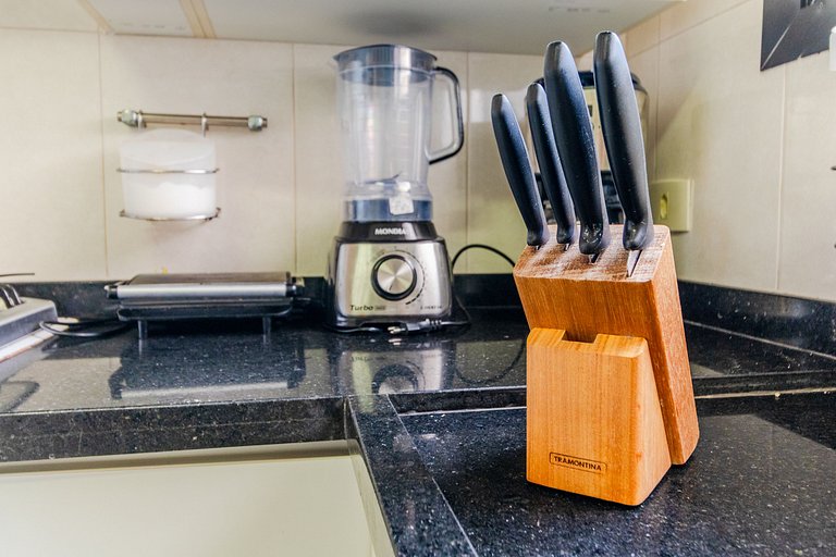 Vista Mar - 3min da Praia - Ar Condicionado