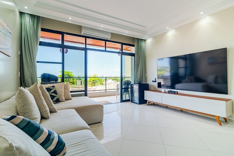 Vista Mar - 3min da Praia - Ar Condicionado