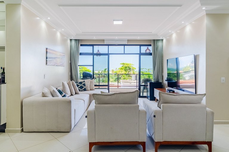 Vista Mar - 3min da Praia - Ar Condicionado