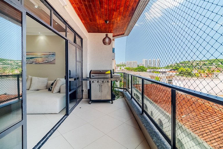 Vista Mar - 3min da Praia - Ar Condicionado