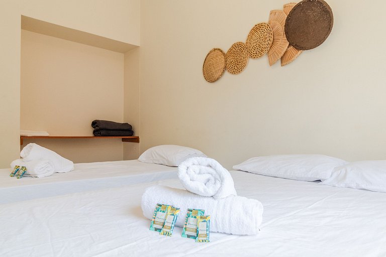 150m Praia | Roupa de Cama, Toalhas | 4 Vagas