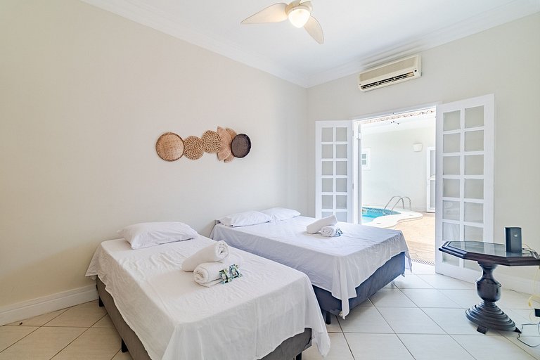 150m Praia | Roupa de Cama, Toalhas | 4 Vagas