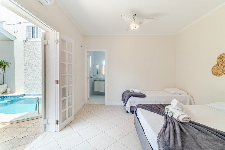 150m Praia | Roupa de Cama, Toalhas | 4 Vagas